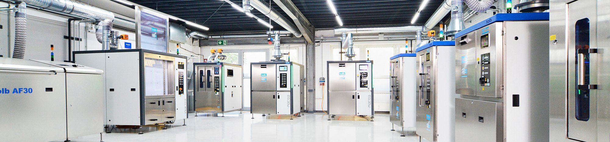 Technical Center with new, diverse kolb cleaning systems