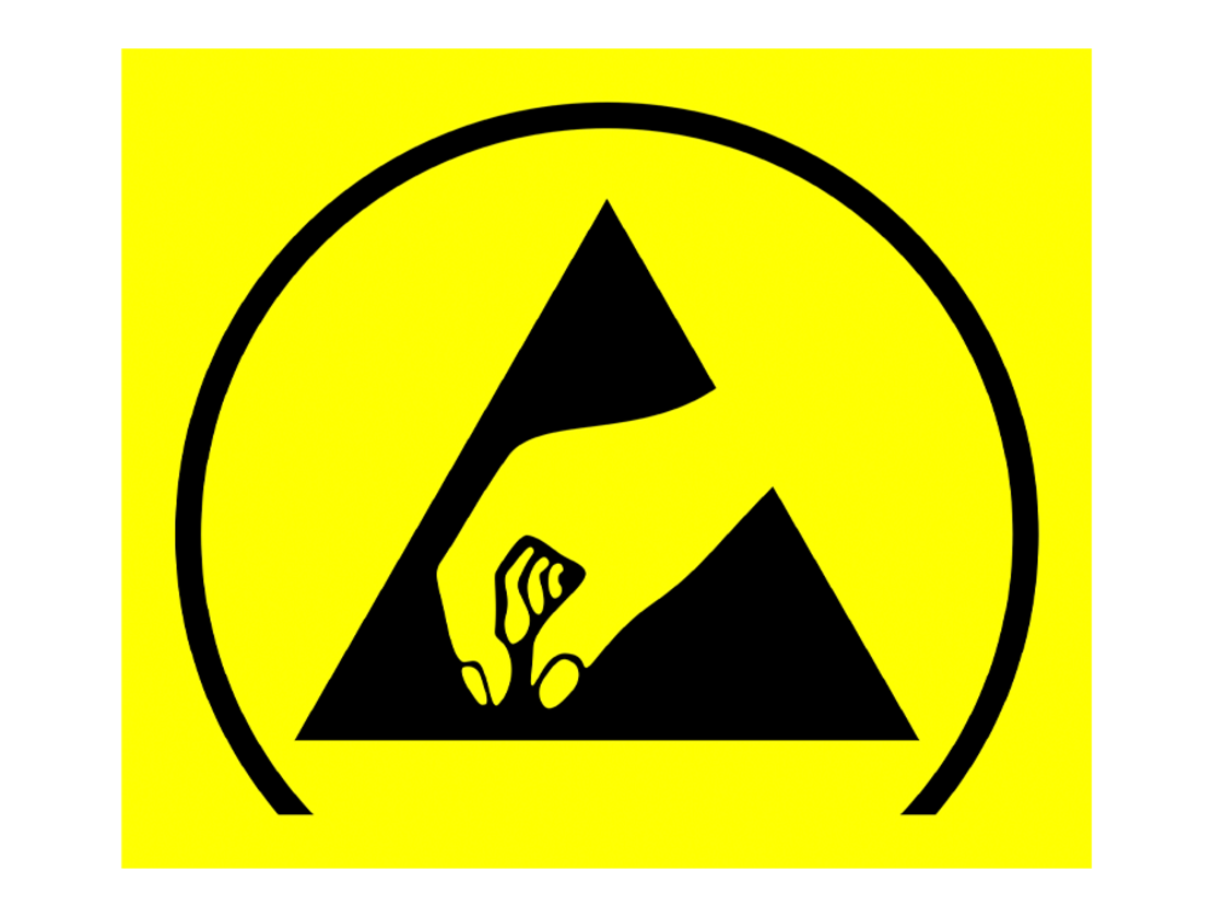 Safe ESD areas cleaning ESD areas cleaning