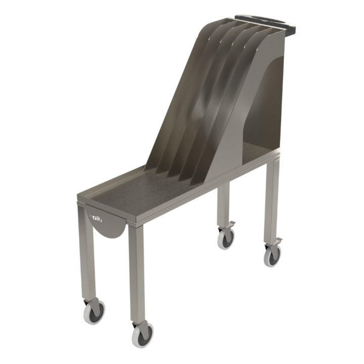 kolb Stencil Storage Cart for holding 5 stencils