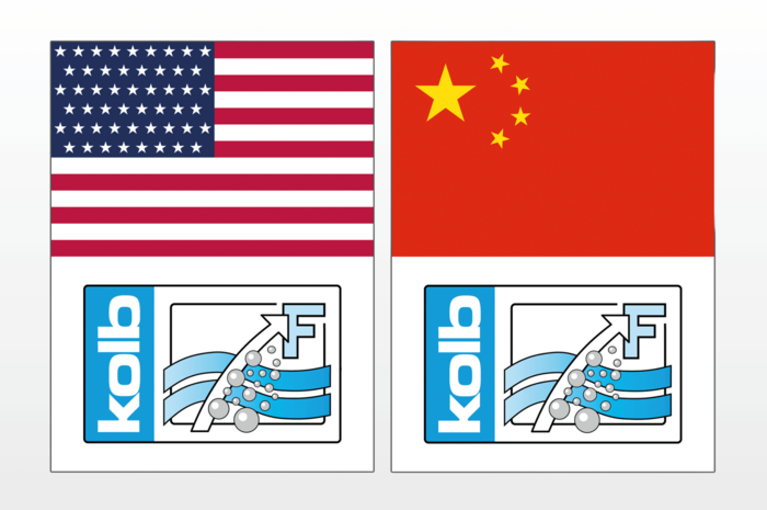 kolb USA & China Niederlassungen