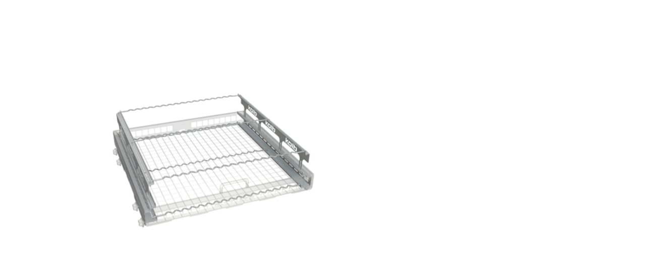 The retrofit kit for kolb washing baskets, not equipped 