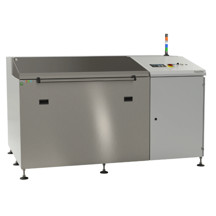 Frontansicht der kolb AF30 vollautomatischen Luft-Tauch-Reinigungsanlage für die Wartungsreinigung