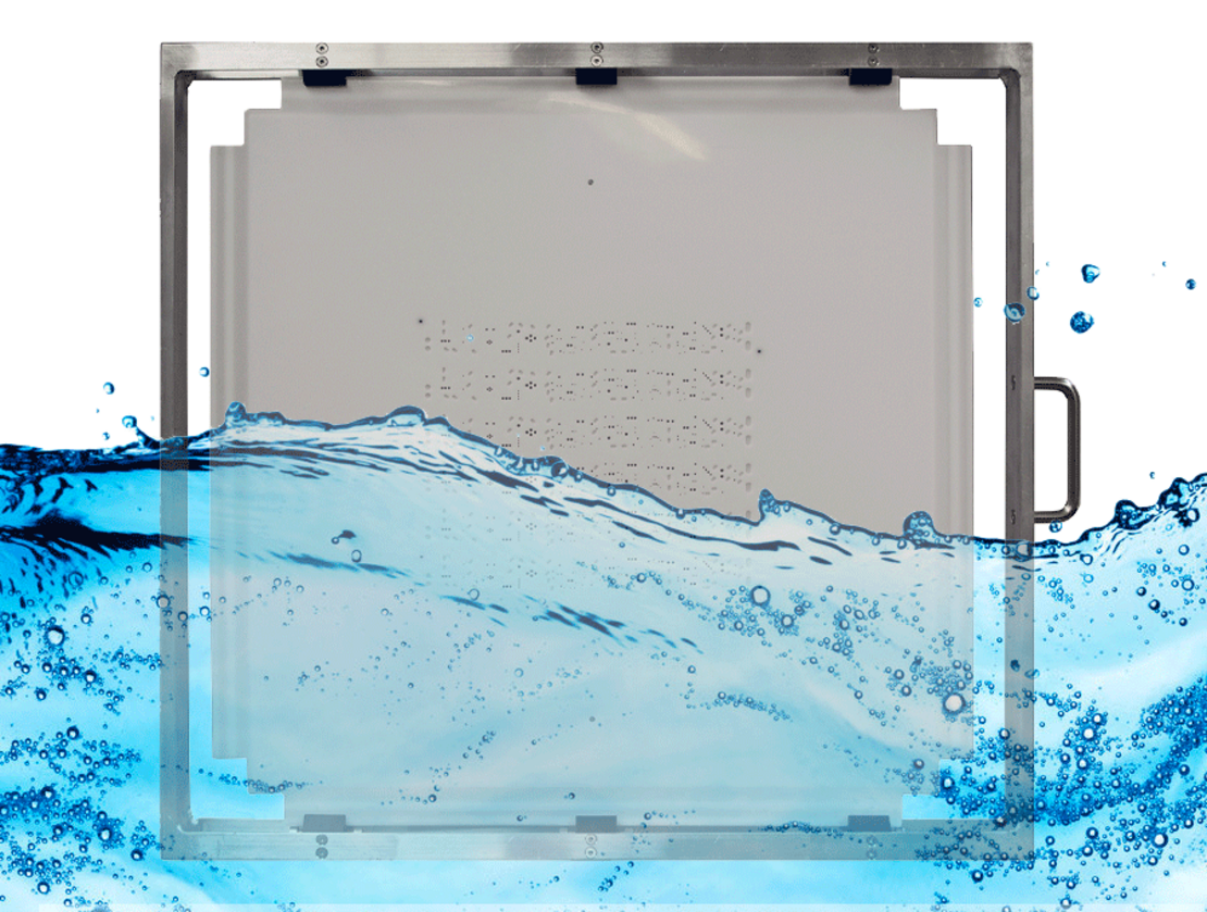 Aqueous cleaning of PumpPrints PumpPrint cleaning