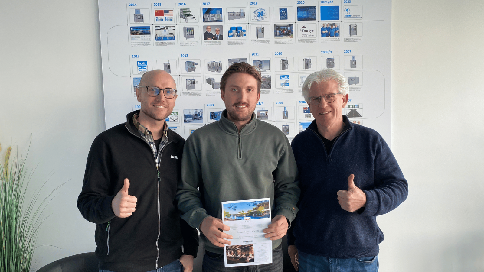 New Co-Head of Sales with two kolb General Manager