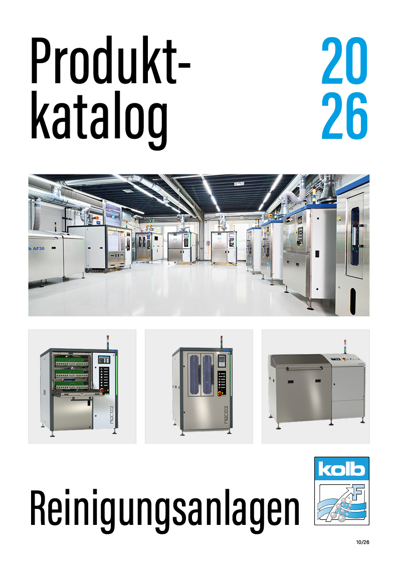 kolb Reinigungsanlagen Cover 2026 kolb Reinigungsanlagen Cover 2026